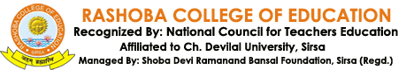 Rashoba Collage of Education Logo